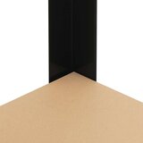  Radne klupe s policom Crna 81 x 41 x 145 cm Konstruirano drvo | shoptok.hr