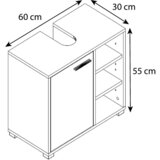 MID.YOU OMARICA ZA POD UMIVALNIK 60/54,8/30 cm | Shoptok.si