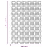 vidaXL Podna prostirka za kampiranje plava 3 x 2 5 m | shoptok.hr