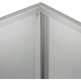  Vrtna saksija 2 kom. Srebrna 40 x 30 x 30 cm Pocinčani čelik - Pocinčani čelik 40 x 30 x 30 cm 2 | shoptok.hr