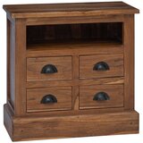 Ormarić za pohranu Prirodna 60 x 30 x 60 cm Čvrsto teak drvo | shoptok.hr