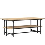 vidaXL Stolić za kavu boja hrasta sonome 100x50x40cm konstruirano drvo | shoptok.hr