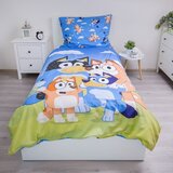 Jerry Fabrics Enojna bombažna otroška posteljnina 140x200 cm Bluey – | Shoptok.si