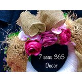 7 seas 365 ukrasni vjenčić Krila anđela, 30 cm | shoptok.hr