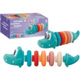  Edukativni set za malu djecu - Mekana piramida Krokodil | shoptok.hr