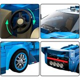 SPORTS Car Block Set 336 pieces. Blue | shoptok.hr
