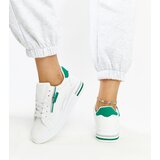 Gemre White sneakers with green inserts Anaunia | Shoptok.si