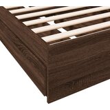  Okvir kreveta s ladicama boja hrasta 90x200 cm drveni | shoptok.hr