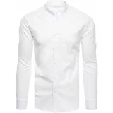 DStreet Men's Solid White Shirt