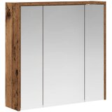  Kupaonski ormar s ogledalom Staro drvo 63,5 x 16 x 62,5 cm Slike