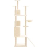  Penjalica za mačke sa stupovima za grebanje krem 175 cm | shoptok.hr
