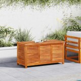  Vrtna kutija za pohranu s rešetkama 113x50x56 cm drvo bagrema | Eponuda.com