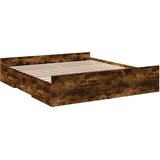  Okvir kreveta s ladicama boja hrasta 200x200 cm | Eponuda.ba