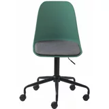 Unique Furniture zelena uredska stolica