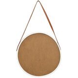  Zidno ogledalo s trakom 50 cm bijelo | shoptok.hr
