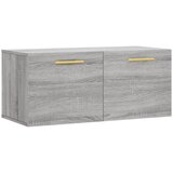 Maison Chic Stenska omarica - Zidna omarica siva sonoma 80x36,5x35 cm inženirski les iu443, (22062913) | Shoptok.si