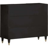 Stranska omarica 90x33x75 cm trden mangov les | Shoptok.si