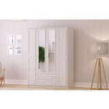 Hanah home Rb-186-02 matte white wardrobe | ePonuda.com