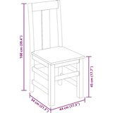 vidaXL Jedilni stoli 6 kosov iz masivnega palisandra | Shoptok.si