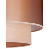  Duolla - Visilica na sajli WOOD BOHO 1xE27/15W/230V prečnik 45 cm bakrena/bež | Eponuda.com