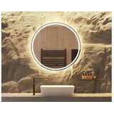 Luxory_wood LUXURY WOOD kopalniško ogledalo z LED osvetlitvijo Perfetto OPER90HFF, 90×90 cm Cene