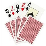 Copag karte za poker "GOLD EDITION" 100% plastika jumbo index, crvene | shoptok.hr