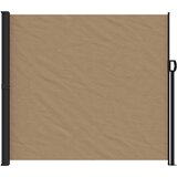  Bočna tenda na uvlačenje smeđesiva 180 x 500 cm | shoptok.hr