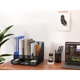 EASYPAG kovinski namizni organizator dokumentov A4 s 5 predelki in predalom | Shoptok.si