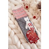 Kesi Women's Socks Christmas Patterns With A Polar Bear Grey | Shoptok.si