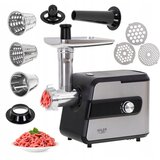  3v1 600W inox električni rezalnik zelenjave in mlinček za meso | Shoptok.si