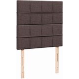  Otomanski krevet s madracem tamnosmeđi 90x200 cm tkanine | shoptok.hr