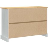  Kutije za pohranu Bijelo 112 x 40 x 75 cm Čvrsto borovo drvo | shoptok.hr