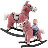  Konjić za ljuljanje Tones 74cm – rozi | Shoptok.si