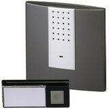 HEIDEMANN Set bežićnog zvona HX Square (Prekrivanje: 200 m, 70 dB - 90 dB, Na baterijski pogon, IP55) | shoptok.hr