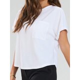 Sinsay Viskoza bluza s ukrasnim džepom | shoptok.hr