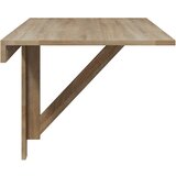  Sklopivi zidni stolić boja hrasta 100 x 60 cm | shoptok.hr
