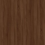  Klubska mizica rjav hrast 90x50x36,5 cm inženirski les, (20712221) | Shoptok.si