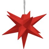  Božićna svjetiljka 10 LED crvena 10 cm | shoptok.hr