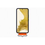 Samsung S22 silikonski ovitek s paščkom, moder | Shoptok.si