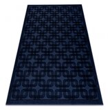 RugsX Preproga AURA J2556A temno modra - Geometrijska, strukturna, moderna 140x190 cm, (5000256048) | Shoptok.si
