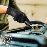 Espeon Nitril Ideal3 Black nitrilne rukavice bez pudera veličina M 100 kom | shoptok.hr