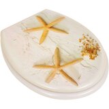  Deska za WC školjko s pokrovom 2 kosa MDF morska zvezda, (20764665) | Shoptok.si