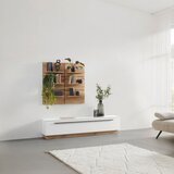 Mömax Tv-element Mateo, Bela | Shoptok.si