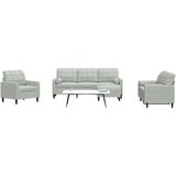  4-dijelni set sofa s jastucima svjetlosivi baršunasti | shoptok.hr