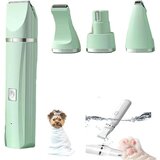 GOLDWAY 4 različna rezila Set za nego hišnih ljubljenčkov Pet Style Clippers 4 različna rezila USB (zelena), (21978757) | Shoptok.si