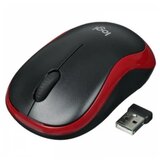  Mouse Wireless Logitech M186 Wireles Mouse Red 910-004133 | ePonuda.com