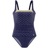 Lascana Enodelne kopalke modra / zelena / bela | Shoptok.si