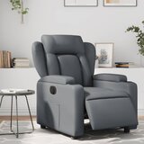 Maison Chic Električni naslanjač - Relax naslanjač sivo umetno usnje, (22061783) | Shoptok.si