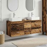  Set ormarića za kupaonicu 3 kom. Staro drvo 49,5 x 41 x 62,5 cm | shoptok.hr