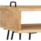  Klubska mizica iz trdnega mangovega lesa 100x60x45 cm | Shoptok.si